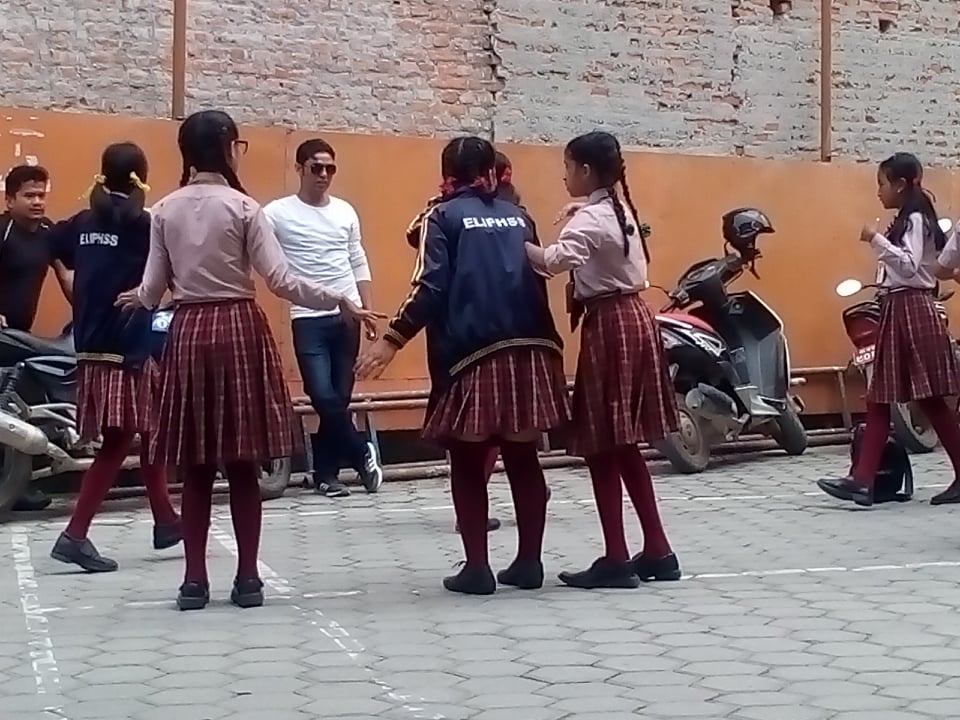 Dance Practice for Dashain Program